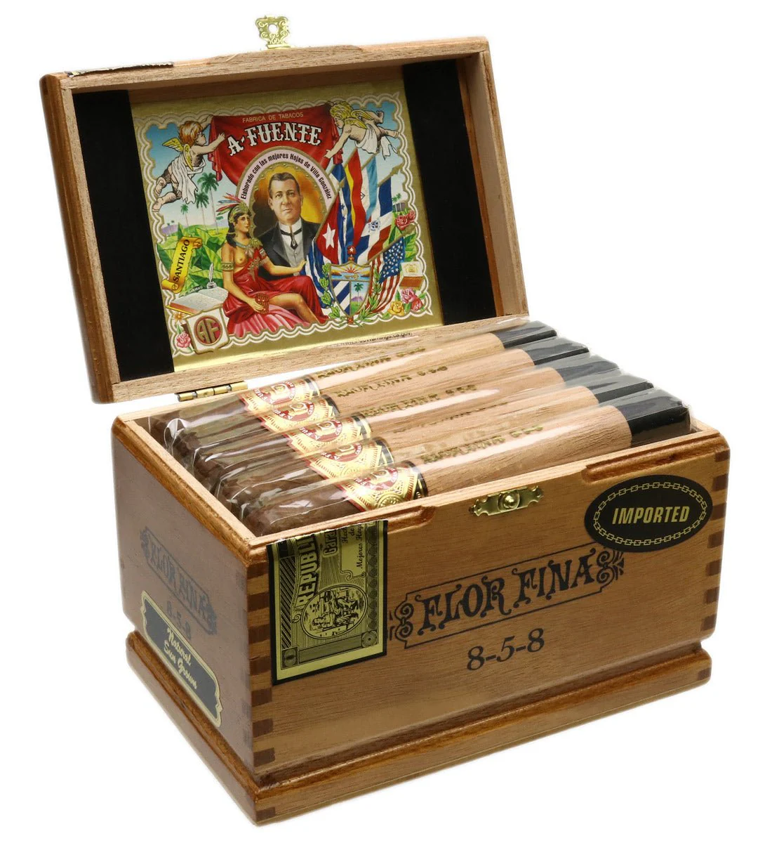 A. Fuente - Flor Fina 8-5-8 25 stick box - Image 3