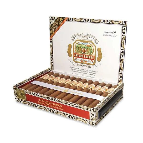 A. Fuente - Rosado Sun Grown Magnum R Vitola Fifty Four 25 stick box - Image 2