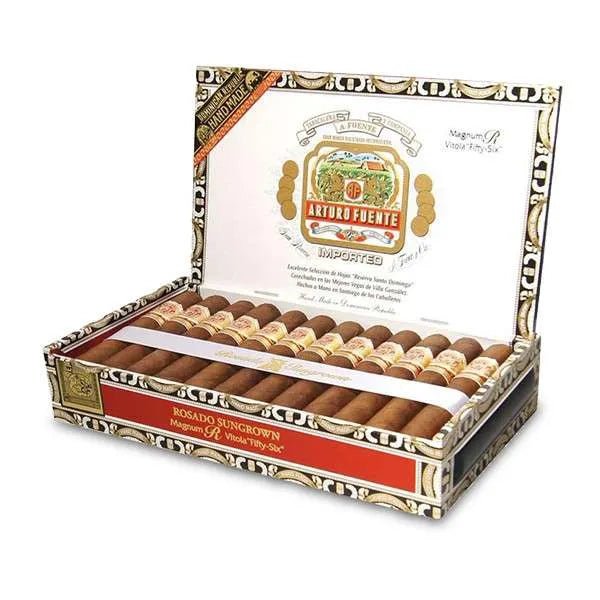 A. Fuente - Rosado Sun Grown Magnum R Vitola Fifty Six 25 stick box - Image 2