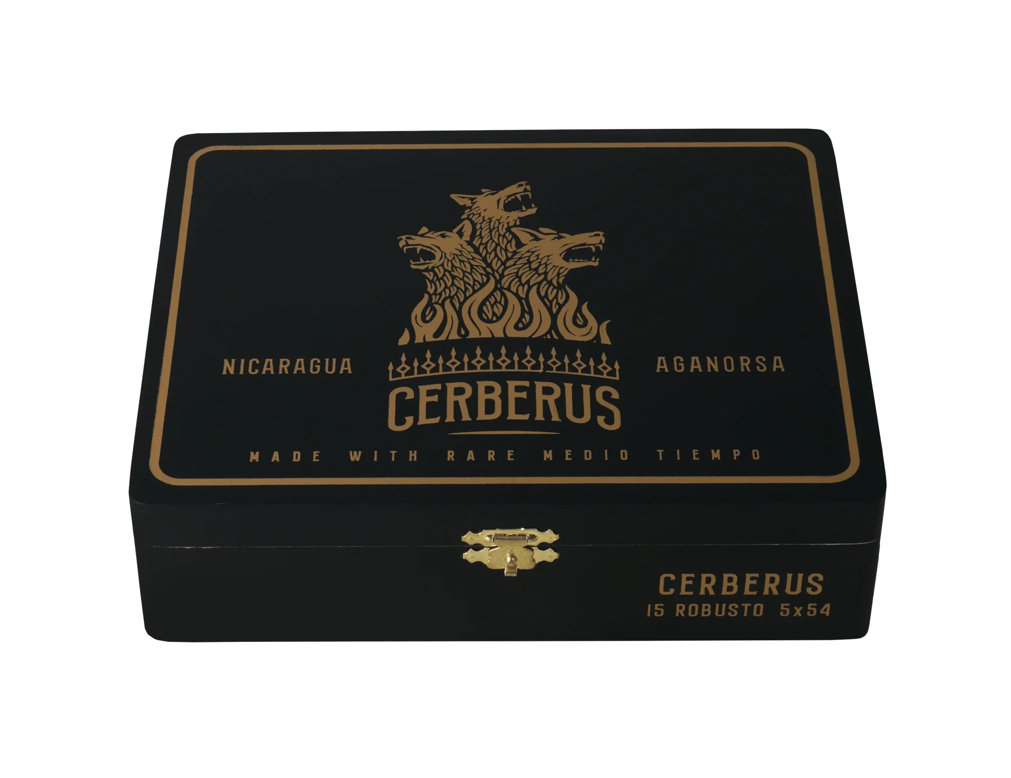 Aganorsa Cerberus - Nicaragua Rare Medio Tiempo Robust 5x54 15 stick box - Image 4