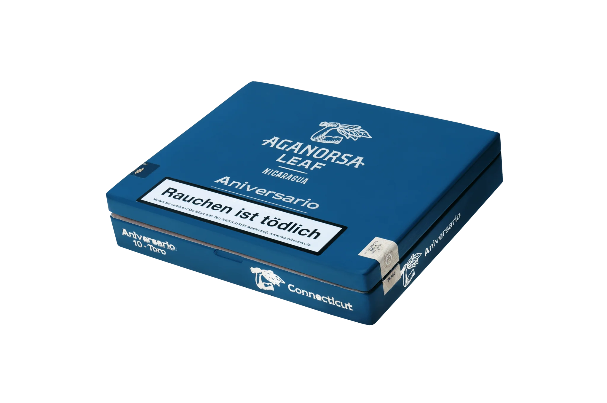 Aganorsa Leaf - Aniversario Connecticut Toro 10 stick box - Image 3