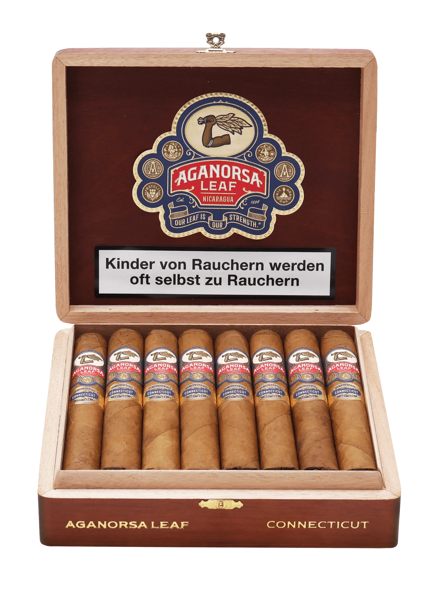 Aganorsa Leaf - La Validacion Connecticut Gran Toro 6 x 58 15 stick box - Image 2