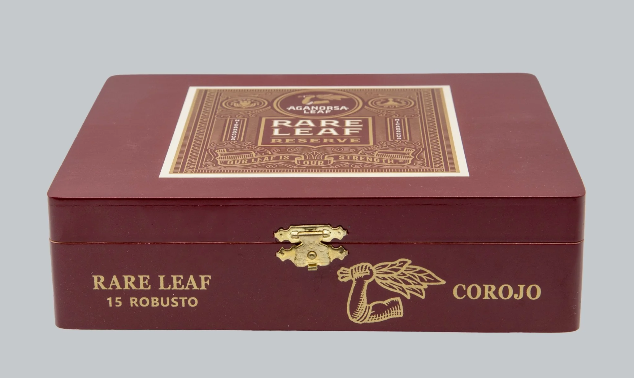 Aganorsa Leaf - Nicaragua Rare Leaf Reserve Corojo Robusto 15 stick box - Image 3