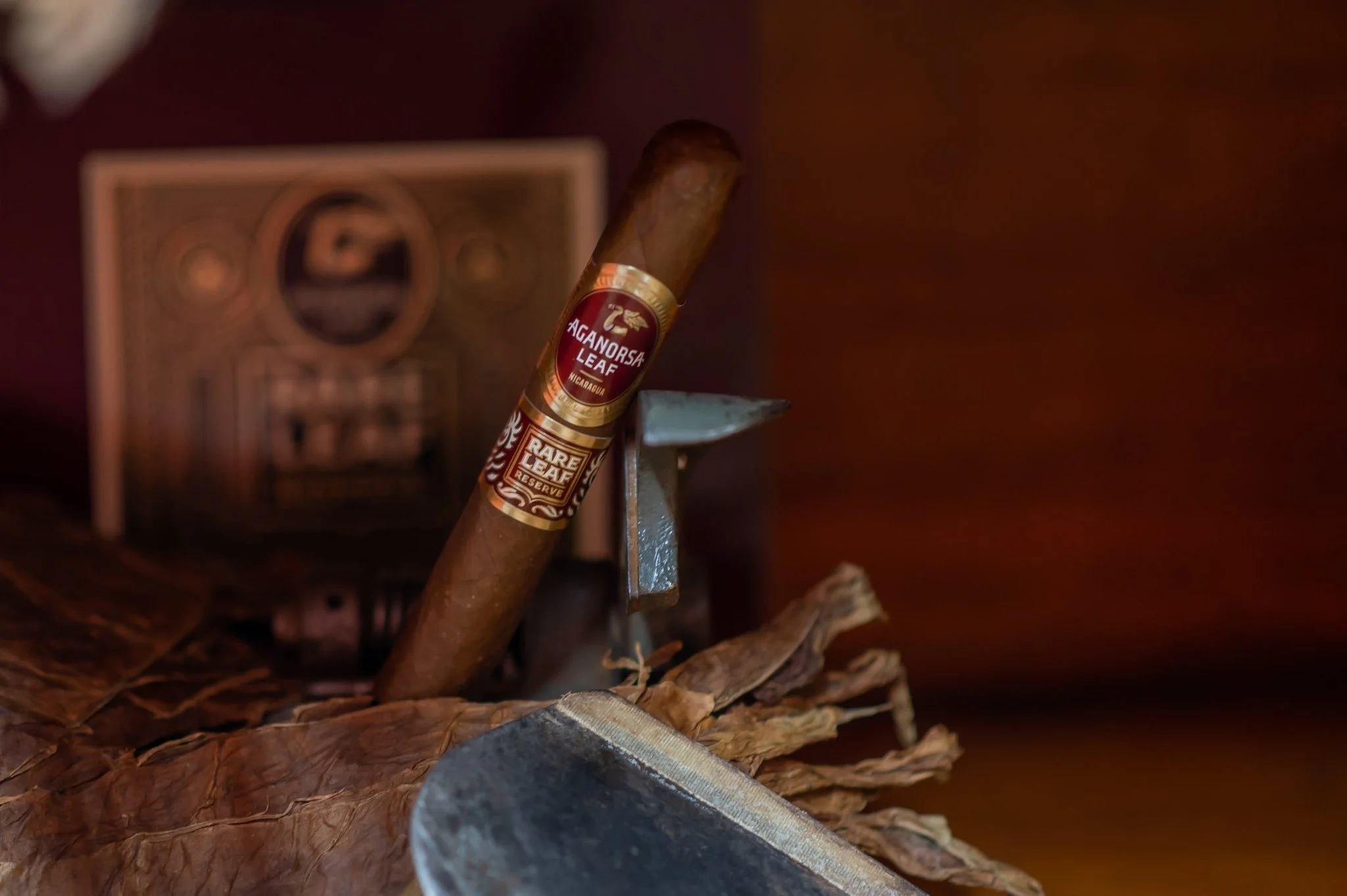 Aganorsa Leaf - Nicaragua Rare Leaf Reserve Corojo Robusto 15 stick box - Image 6