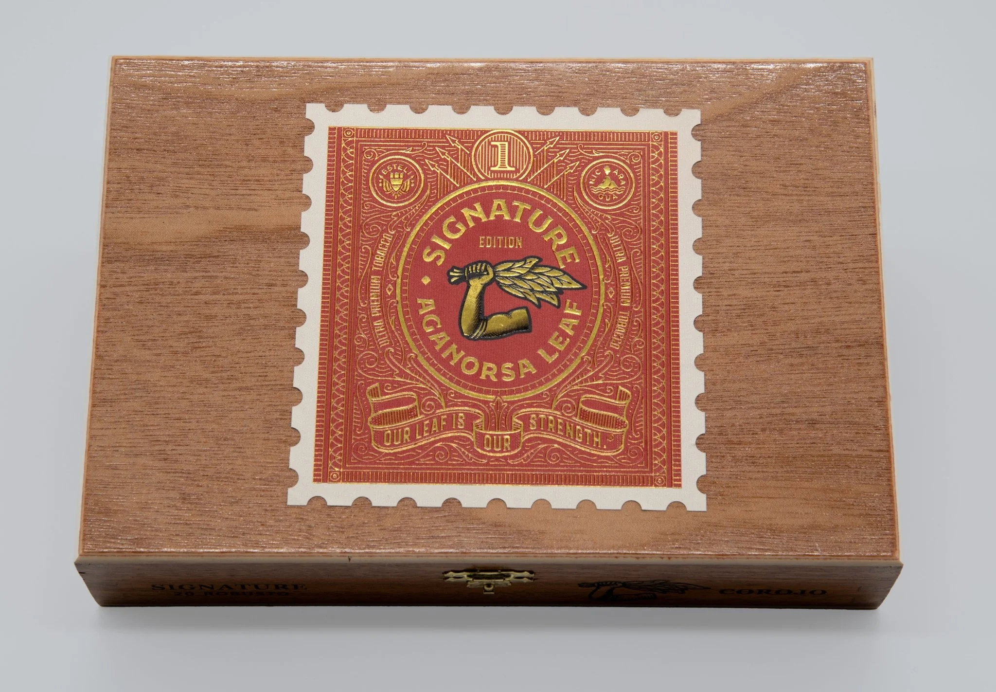 Aganorsa Leaf - Signature Edition Corojo Robusto 20 stick box - Image 3