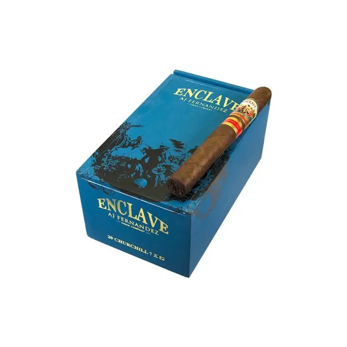 AJ Fernandez - Enclave Churchill 7 x 52 20 stick box - Image 2