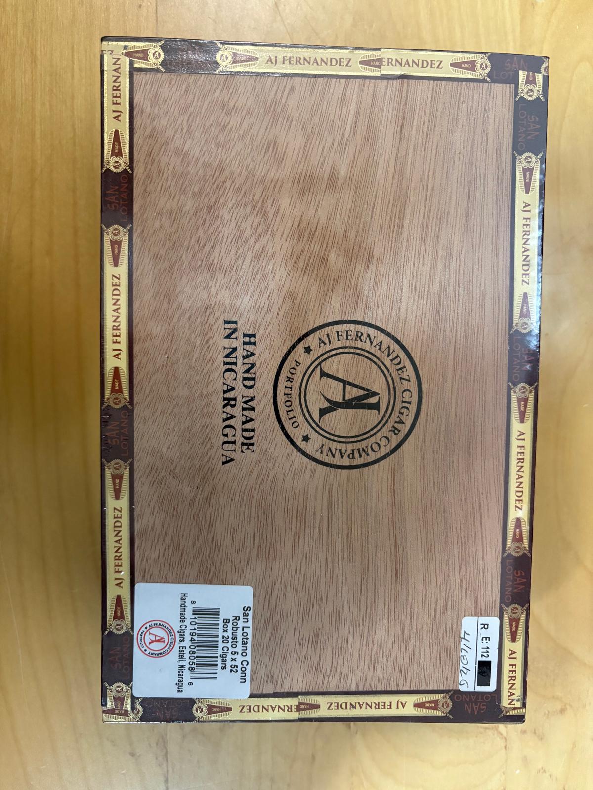 AJ Fernandez - San Lotano Connecticut Robusto 5 x 52 20 stick - Image 4
