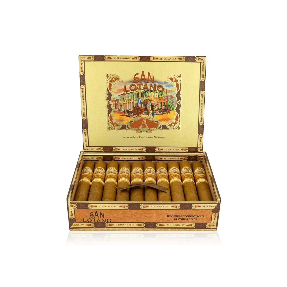 AJ Fernandez - San Lotano Connecticut Toro 6 x 52 20 stick - Image 2