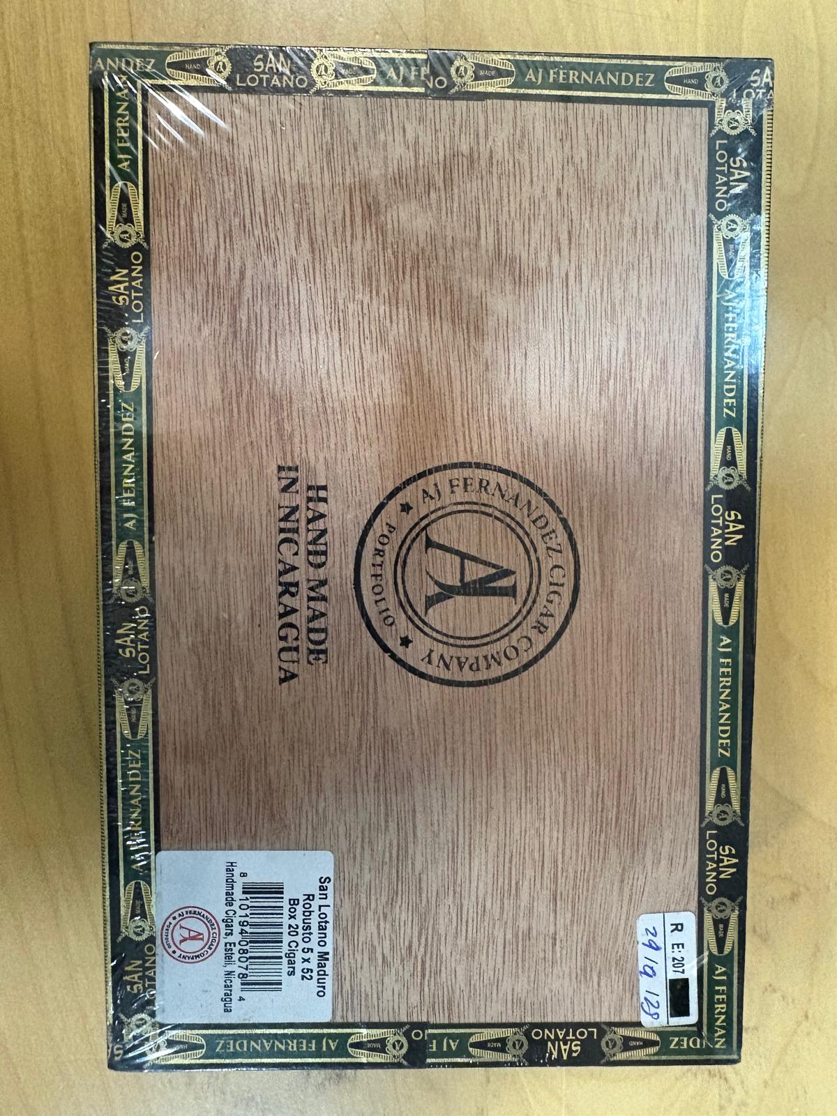 AJ Fernandez - San Lotano Maduro Robusto 5 x 52 20 stick - Image 4