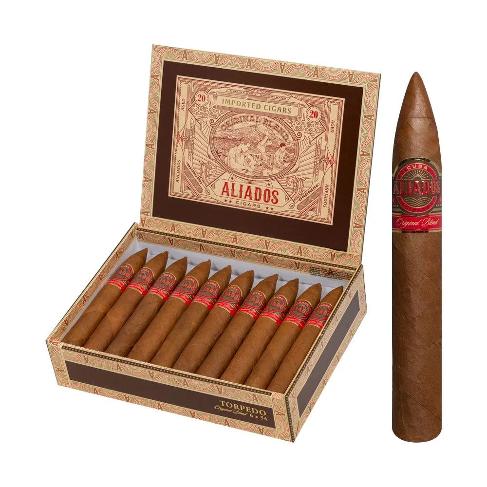 Cuba Aliados - Original Torpedo 20 stick box - Image 3