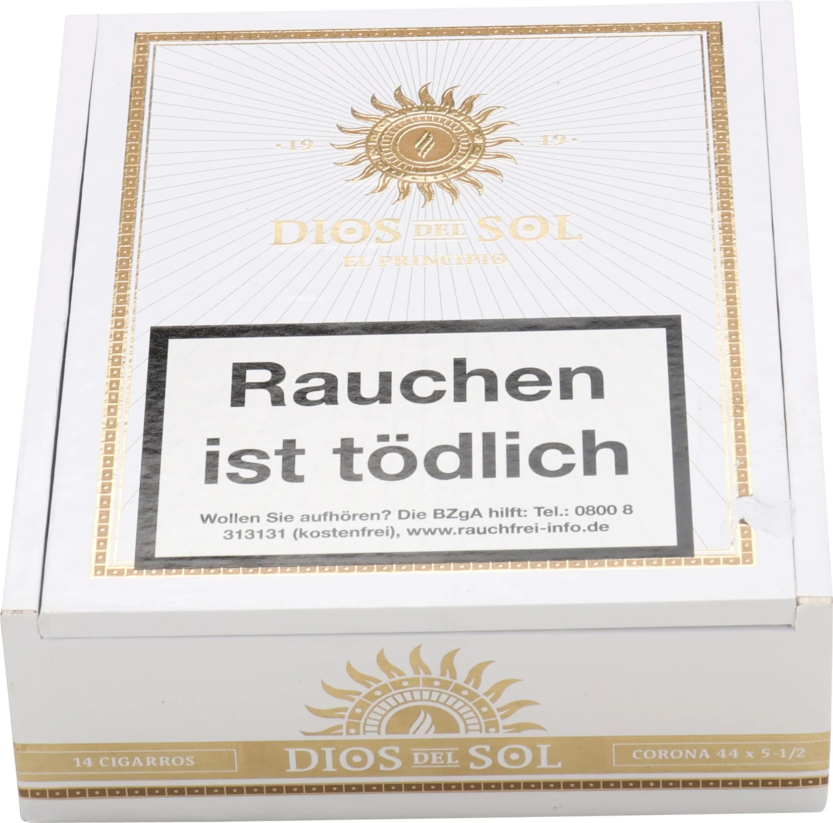 Dios Del Sol - El Principio Corona 44 x 5 1/2 14 stick box - Image 3