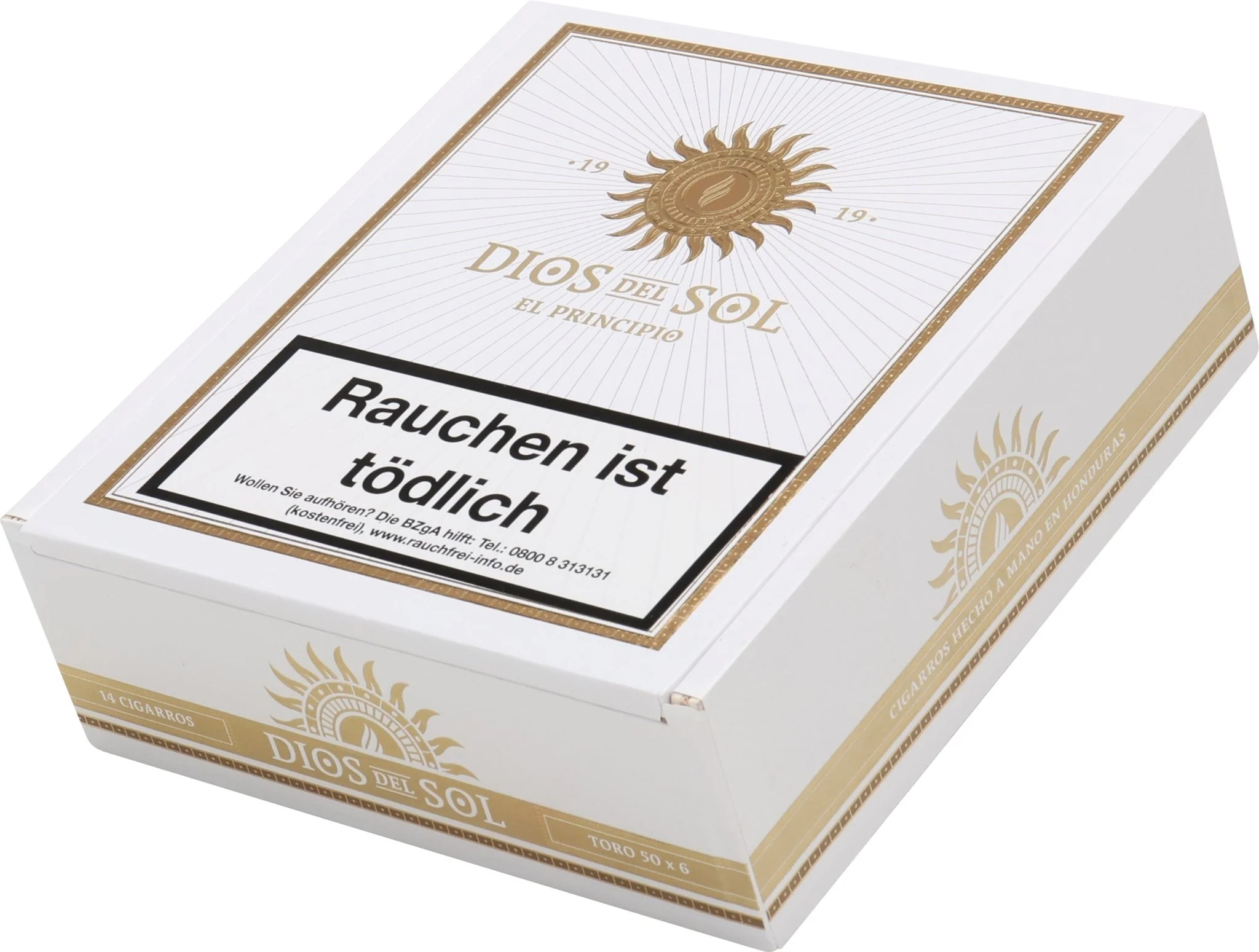Dios Del Sol - El Principio Toro 50 x 6 14 stick box - Image 5