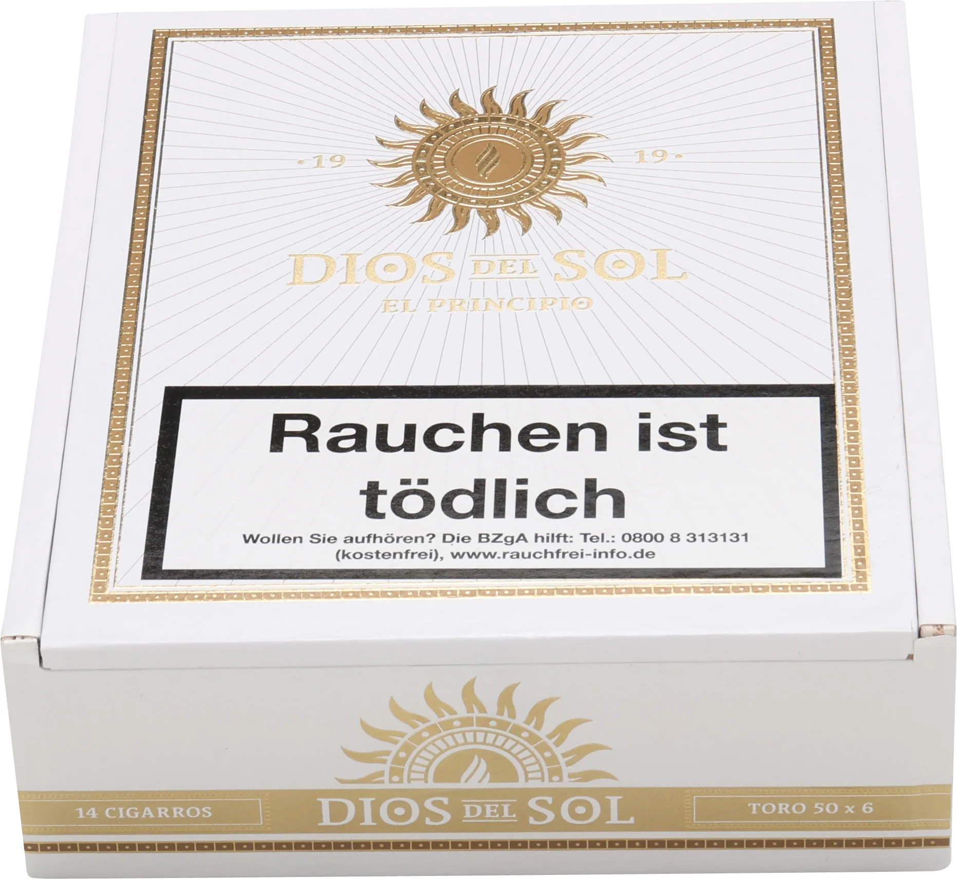 Dios Del Sol - El Principio Toro 50 x 6 14 stick box - Image 6