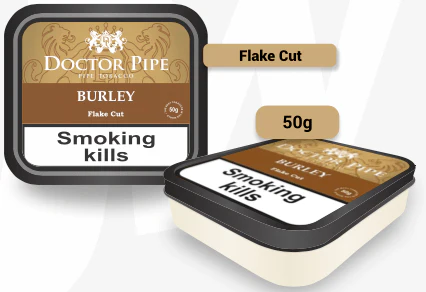 Doctor Pipe - Burley Flake Cut 50 gram - Image 2