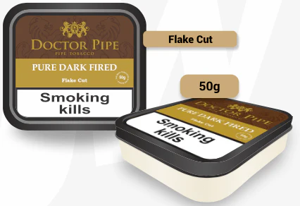 Doctor Pipe - Pure Dark Fired Flake Cut 50 gram - Image 2