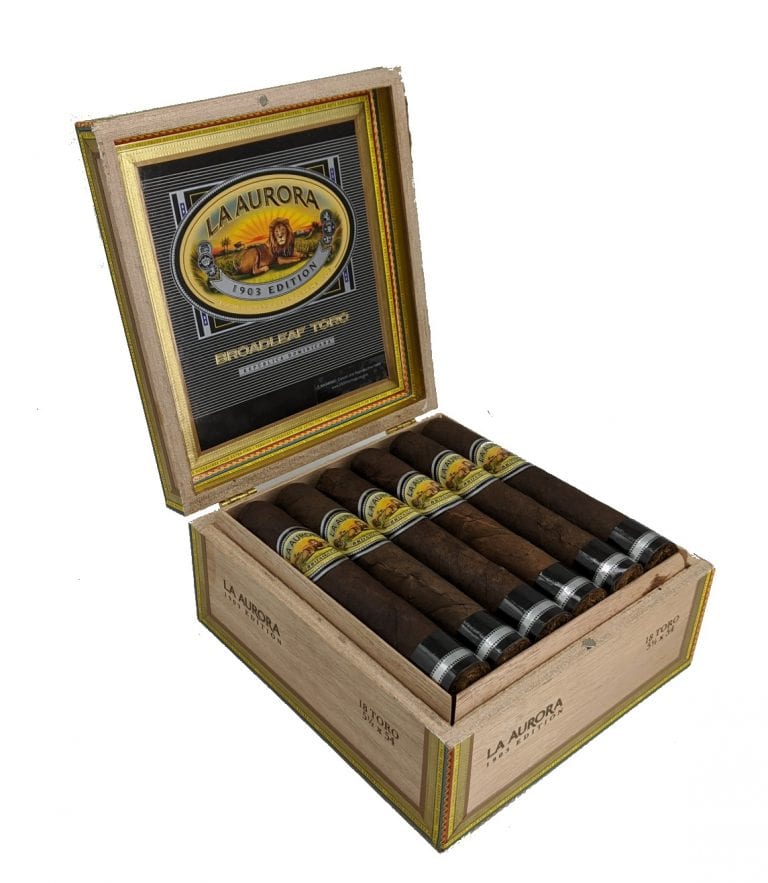 La Aurora - 1903 Edition Connecticut Toro 5 1/2 X 54 18's - Image 2