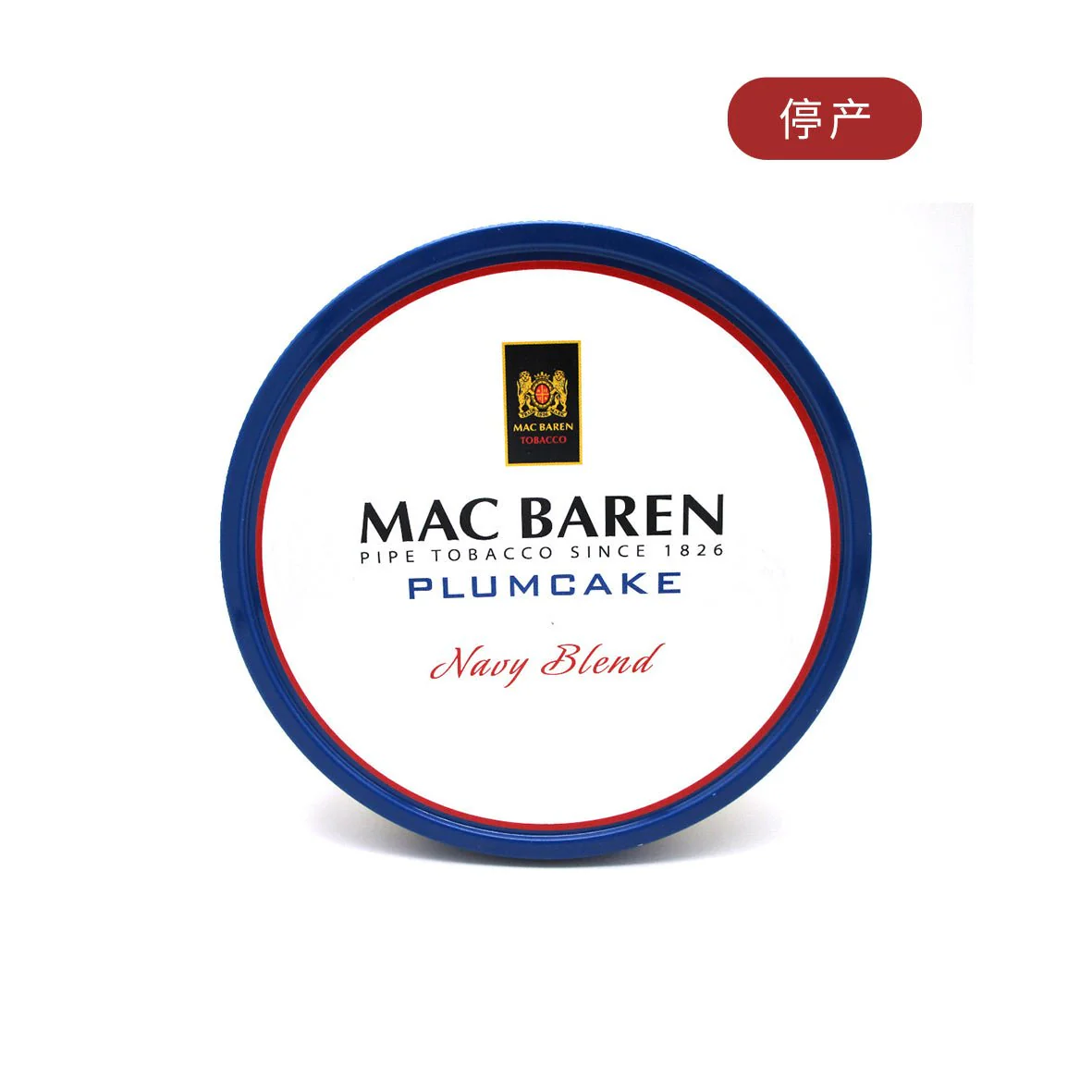 Mac Baren - Plum Cake Navy Blend tin of 100 Gram