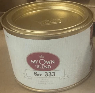 My Own Blend - No. 333 100 gram tin