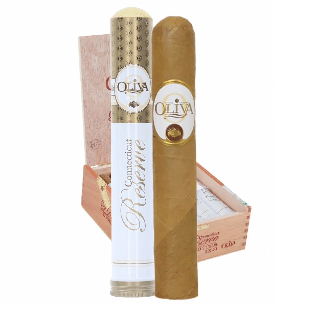 Oliva - Connecticut Reserve Toro 6X50 Tubos 10 stick box - Image 2