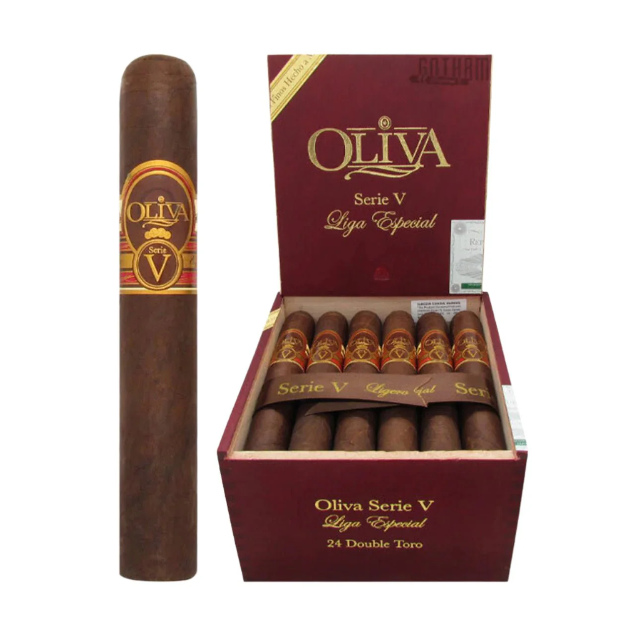 Oliva - Serie V Double Toro 6 x 60 24 stick box - Image 3