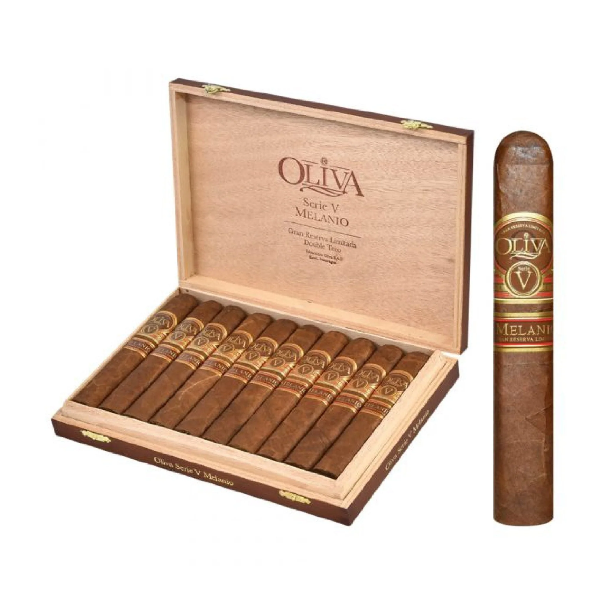 Oliva - Serie V Melanio Double Toro 6 x 60 10 stick box - Image 3