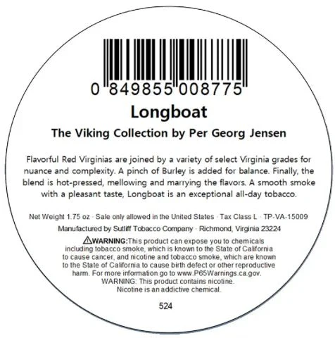 Per G. Jensen - Viking Collection, Longboat 50 gram tin - Image 3