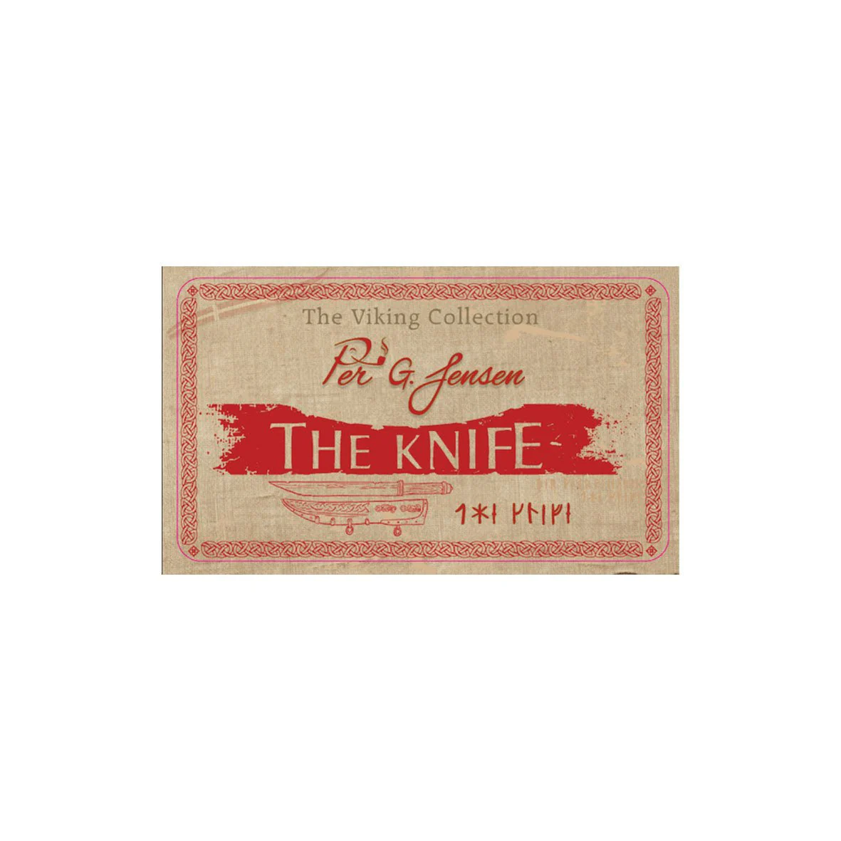 Per G. Jensen - Viking Collection, The Knife pipe tobacco 250 gram bag