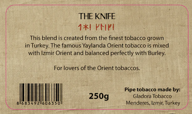 Per G. Jensen - Viking Collection, The Knife pipe tobacco 250 gram bag - Image 3