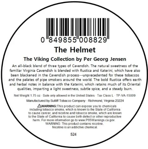 Per G. Jensen - Viking Collection, Viking Helmet 50 gram tin - Image 3
