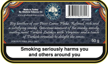 Pesse Canoe - Latakia Flake 20 tin of 50 gram - Image 2