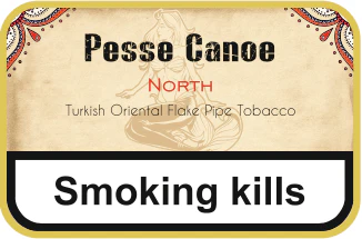 Pesse Canoe - North Turkish oriental flake pipe tobacco 250 gram bag