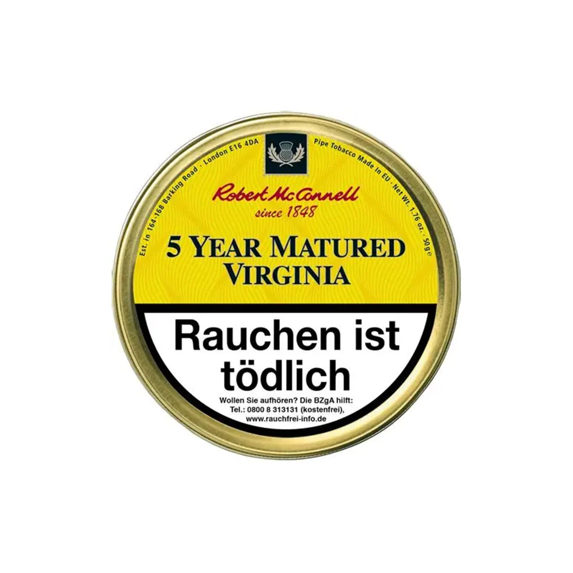 Robert McConnell - 5 Year Matured Virginia 50 gram