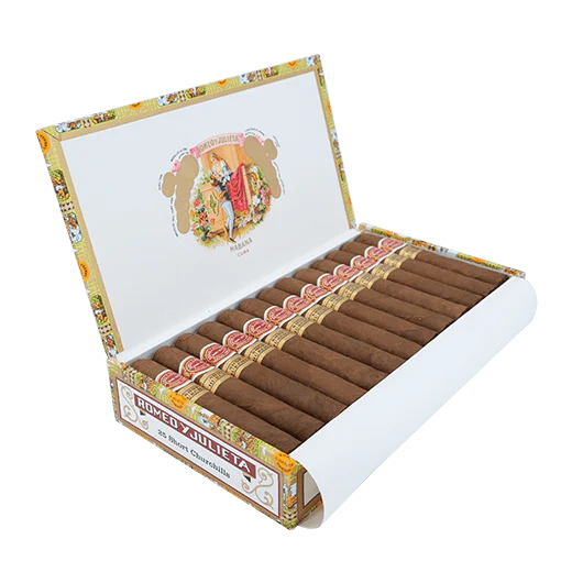 Romeo Y Julieta - Short Churchills box 25's - Image 2
