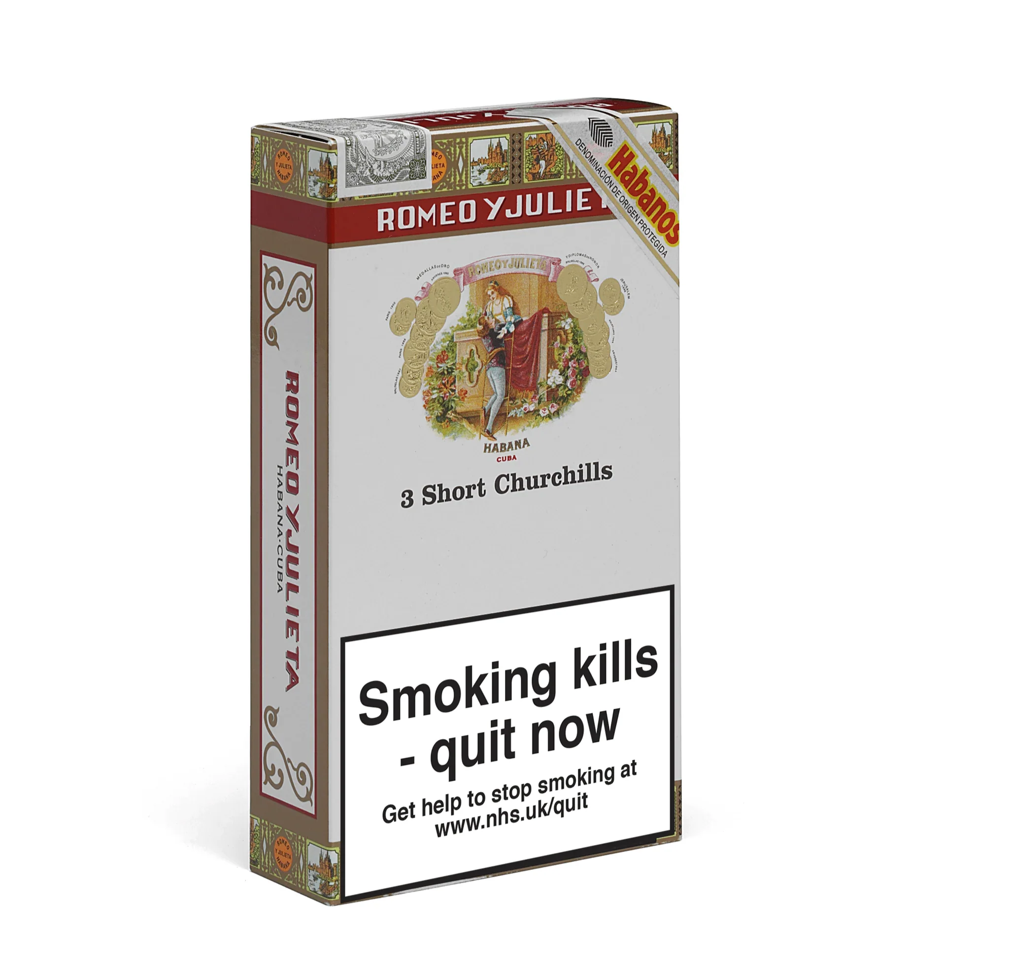 Romeo Y Julieta - Short Churchills C/P 3'sx5. 15's - Image 2