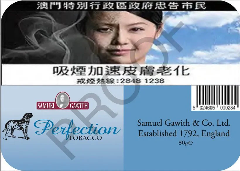 Samuel & Gawith -(aged 2021/2022) Perfection tin of 50 gram - Image 2