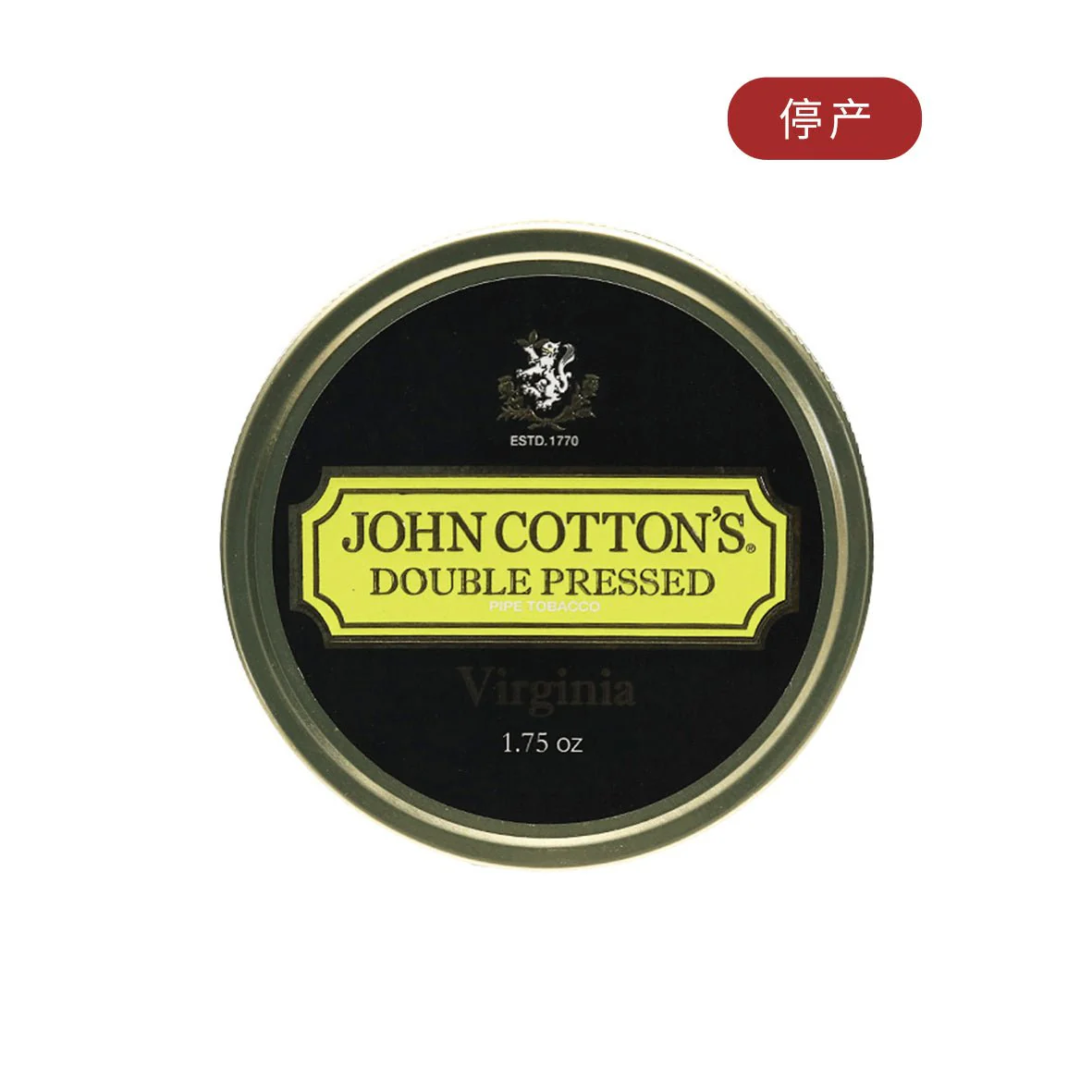 Sutliff - John Cotton Double Pressed Virginia 50 gram box