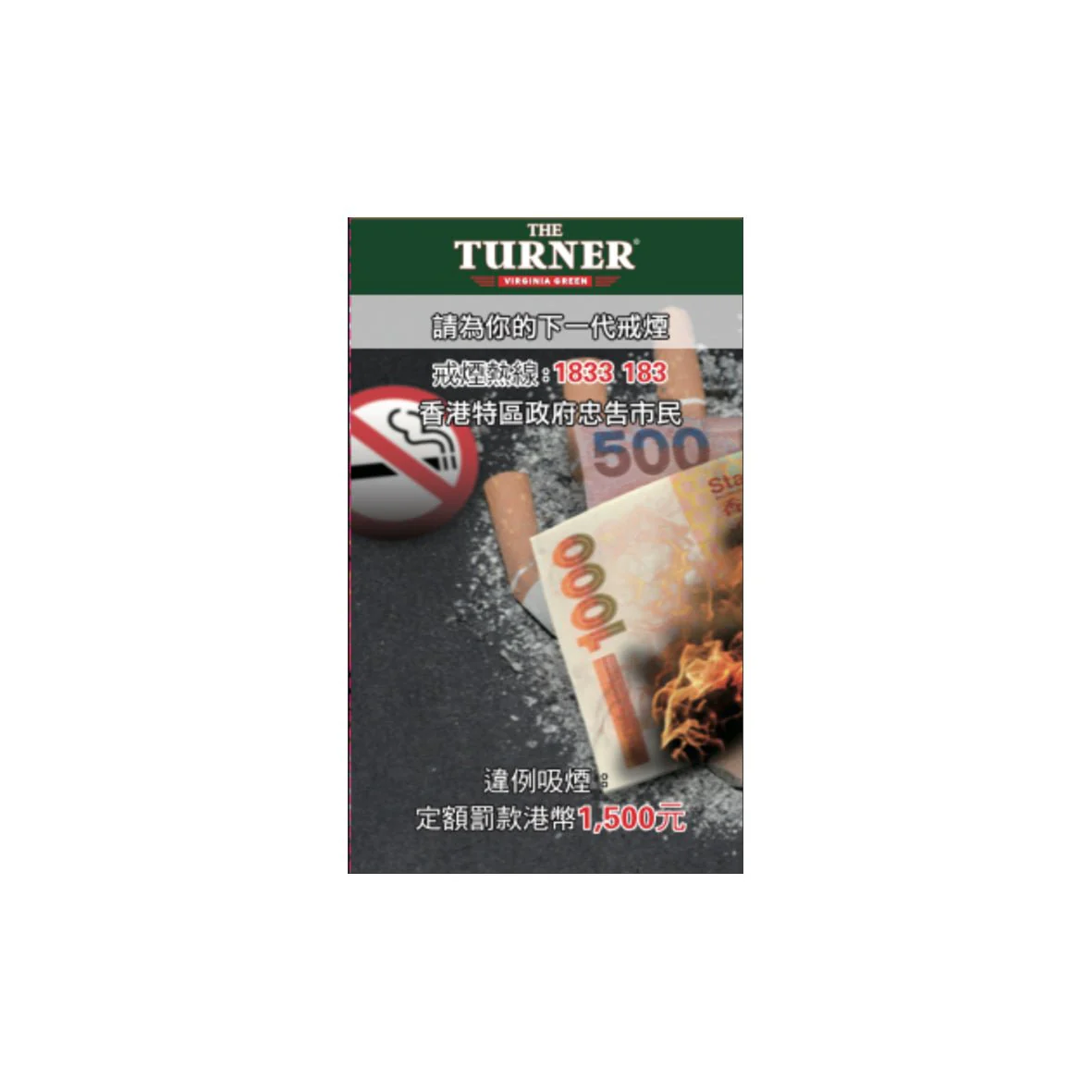 The Turner RYO - Virginia Green 40 gram