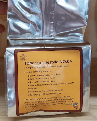 Tobacco Lifestyle NO. 04 250 gram bag - Image 4