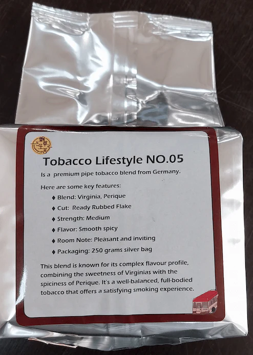 Tobacco Lifestyle NO. 05 250 gram bag - Image 4