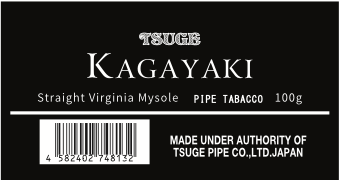 Tsuge - Kagayaki Straight Virginia Mysole Pipe Tobacco 100 gram - Image 2